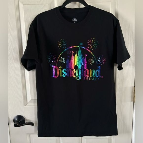 Disney Disneyland Unisex Resort Graphic T-Shirt, Metallic Shiny Medium - Picture 2 of 8